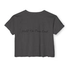 Crop Top - Hold on Pain Ends Design