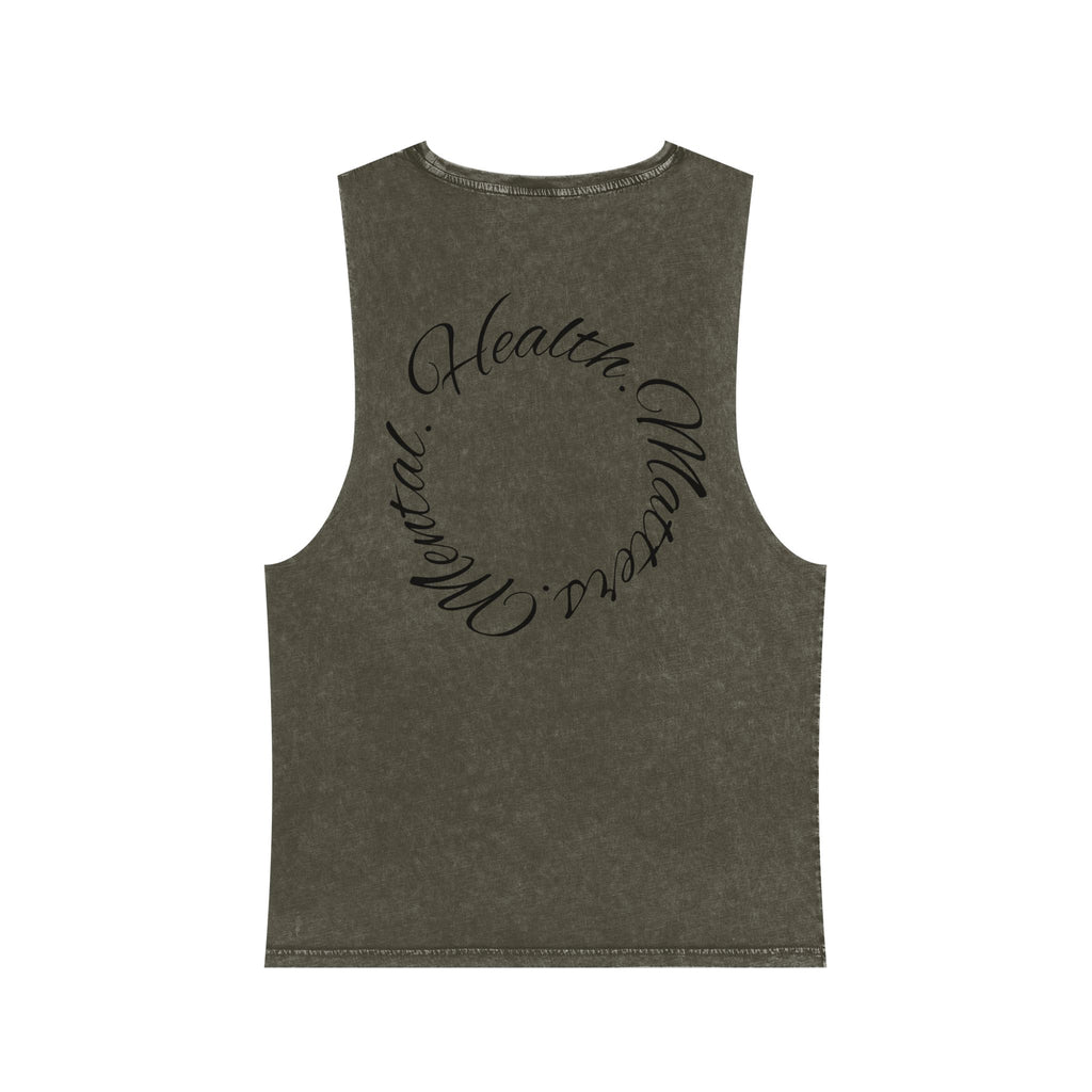 Tank Top Mental Health Awareness Month Unisex Stonewash