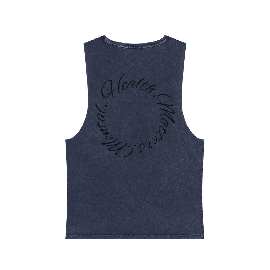 Tank Top Mental Health Awareness Month Unisex Stonewash