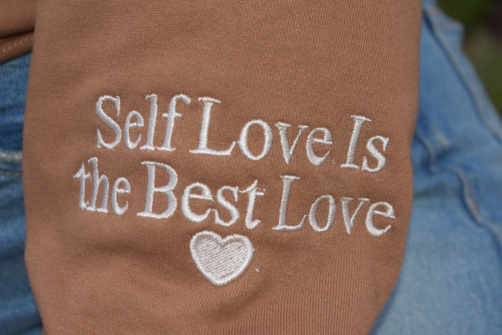 🧡 You Are Enough – Self-Love Affirmation Sweatshirt