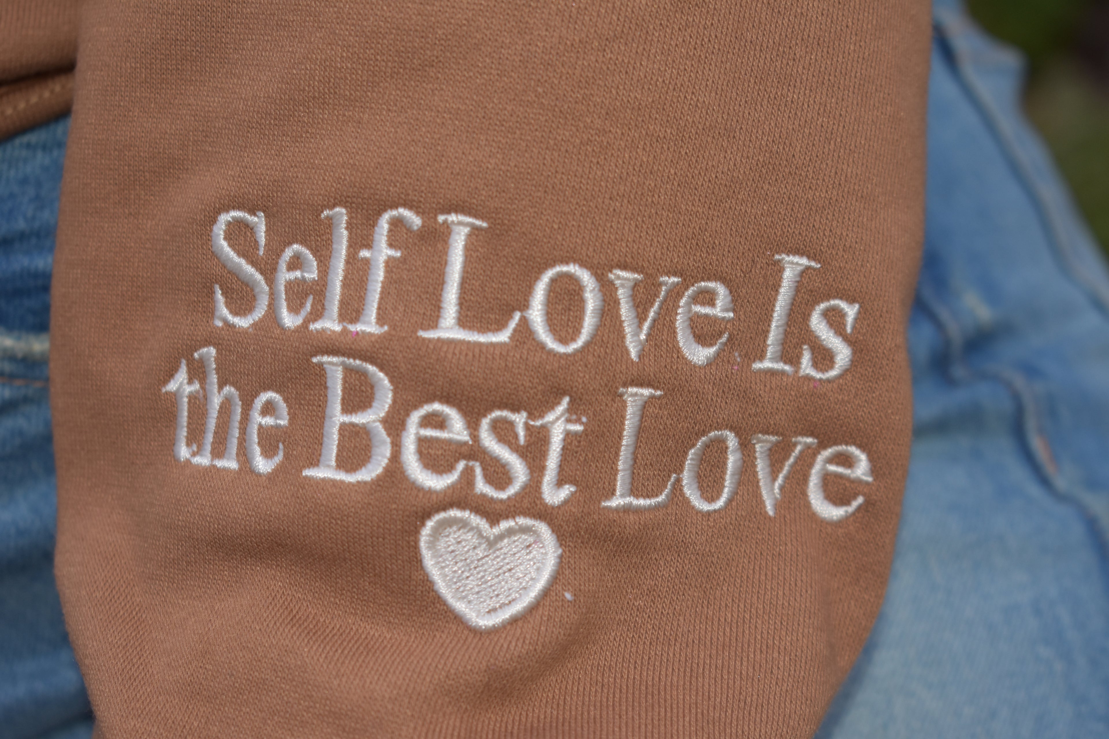🧡 You Are Enough – Self-Love Affirmation Sweatshirt