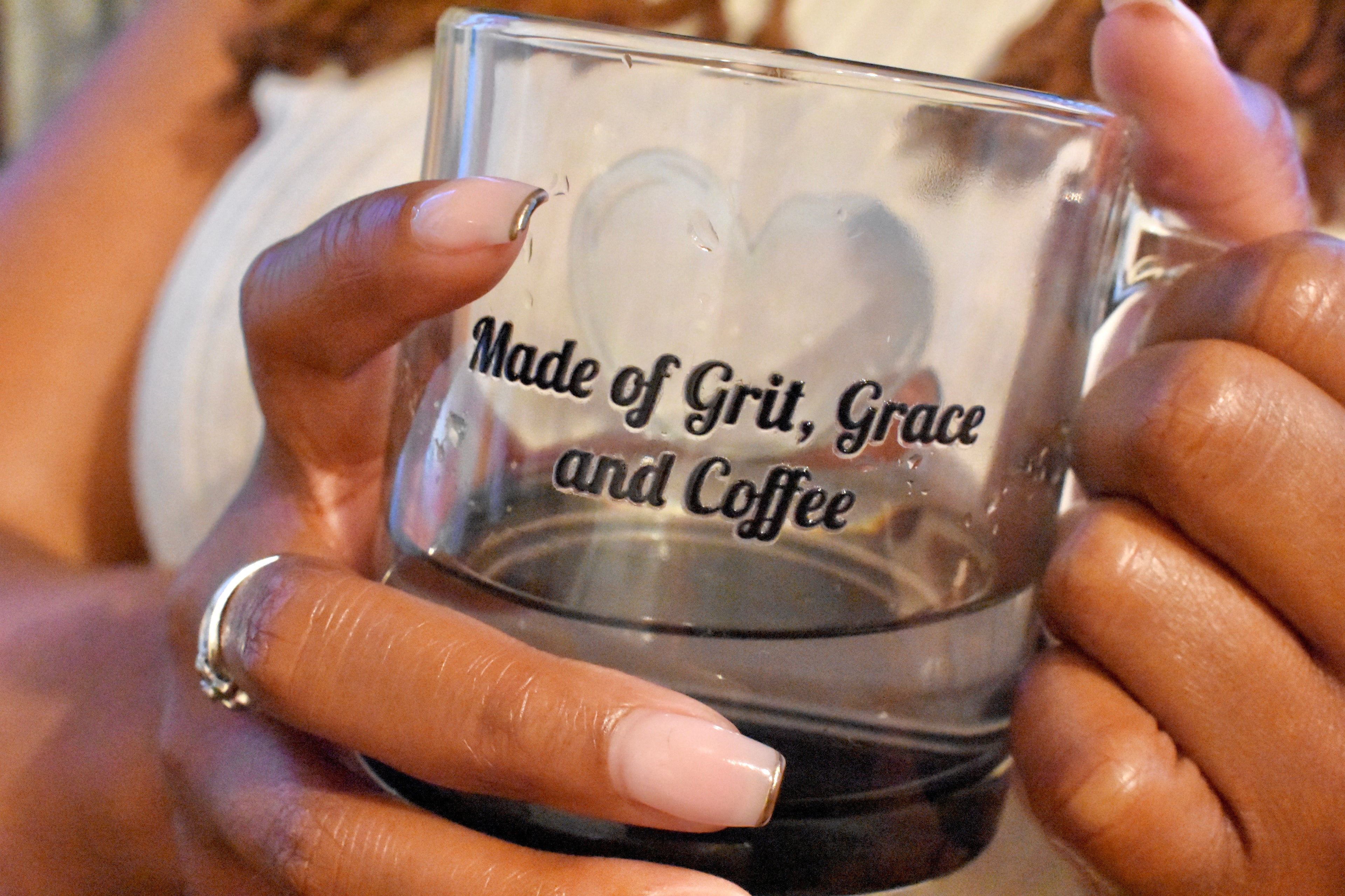 ✨ Made of Grit, Grace, and Coffee Mug ✨