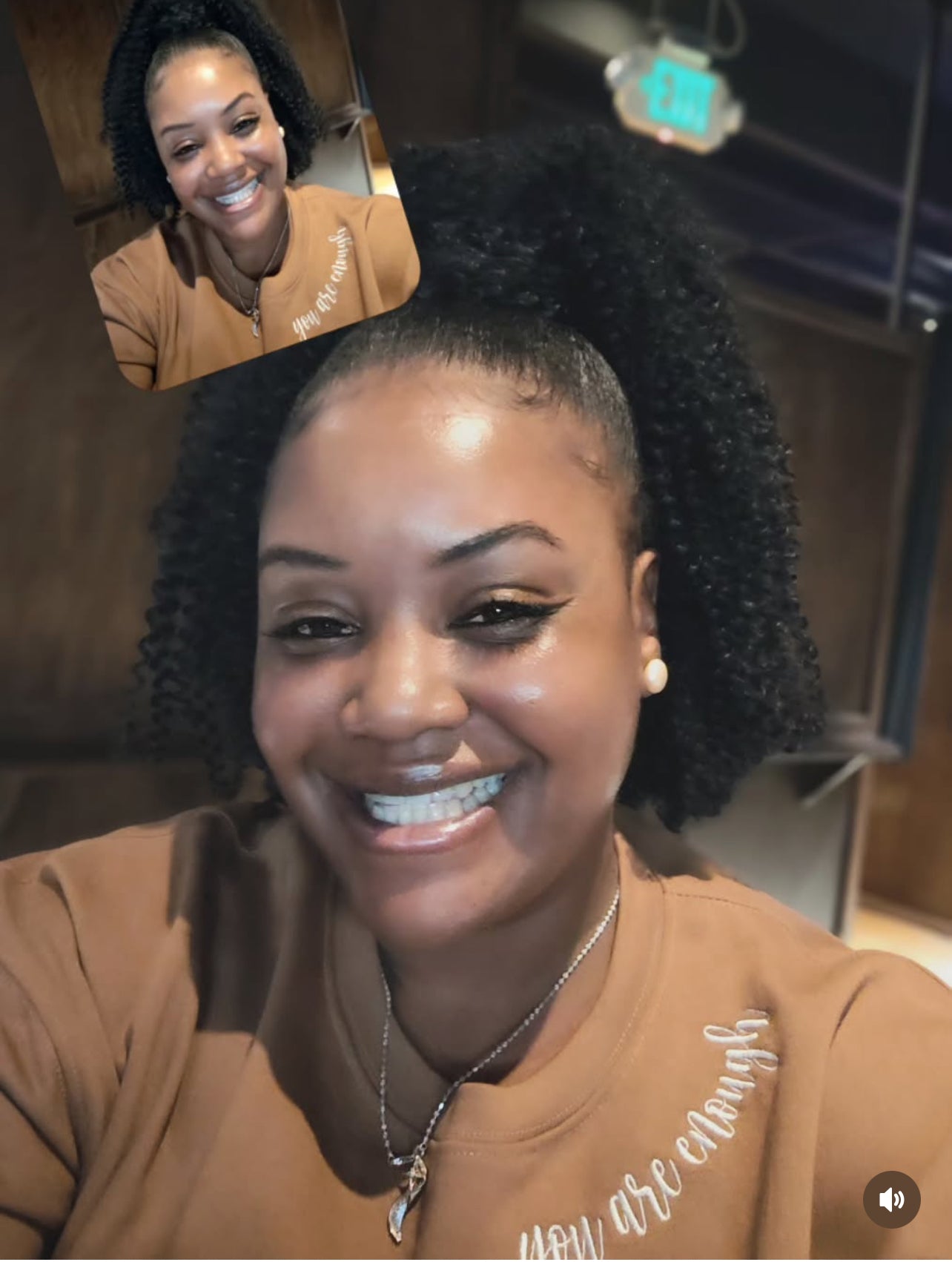 🧡 You Are Enough – Self-Love Affirmation Sweatshirt